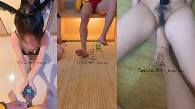 潮汕DOM绿帽调教大神【50度先生】全集，圣水3P调教各种羞辱M贱母狗 (2)